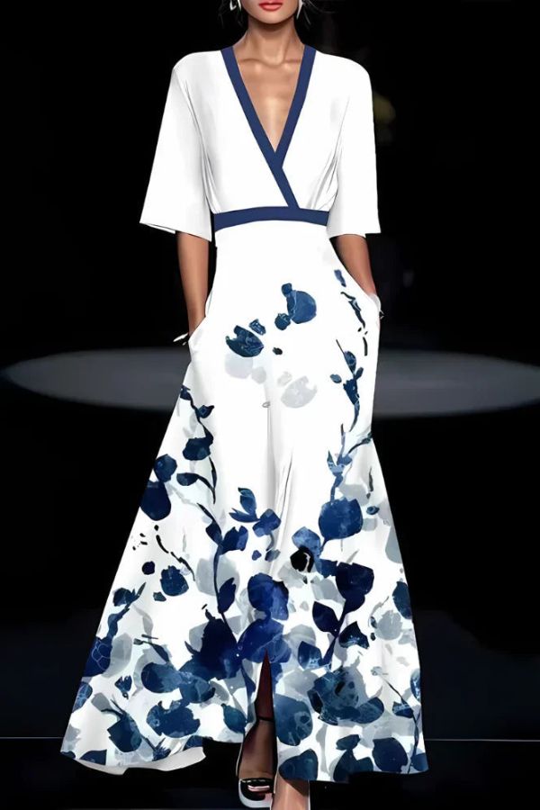 Isabella | Eleganza Senza Tempo Abito Florale