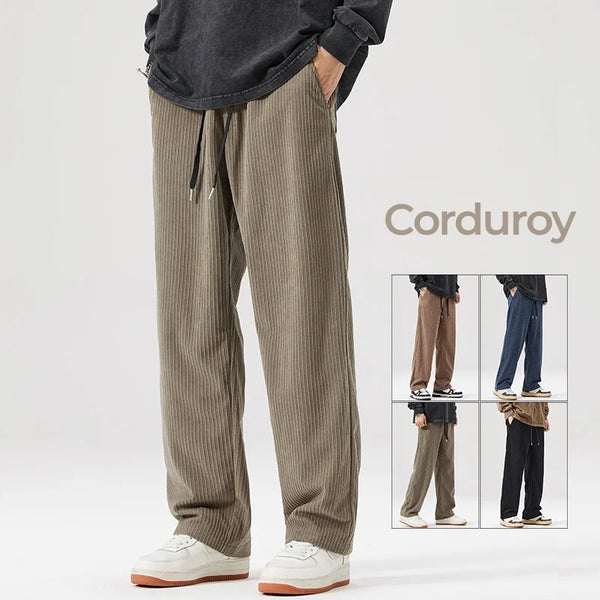 Pantaloni in Velluto a Coste